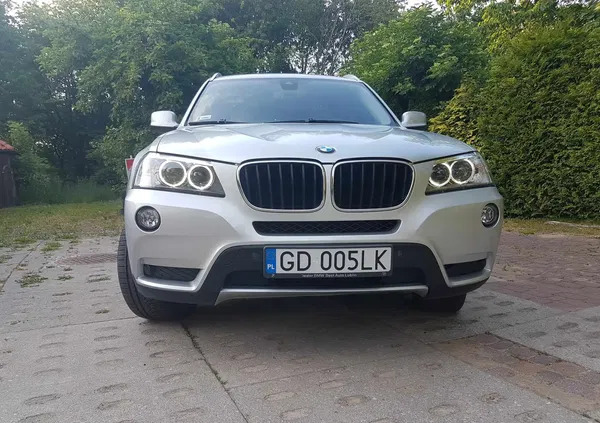 bmw x3 podkarpackie BMW X3 cena 59900 przebieg: 99813, rok produkcji 2014 z Gdańsk
